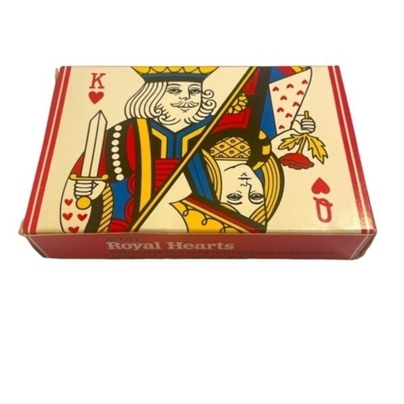 Vintage Avon Royal Hearts Hostess Soaps festive fragrance bar 3oz each 2pack - Picture 1 of 13